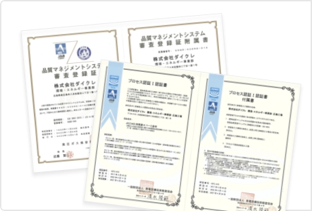 取得認可・規格