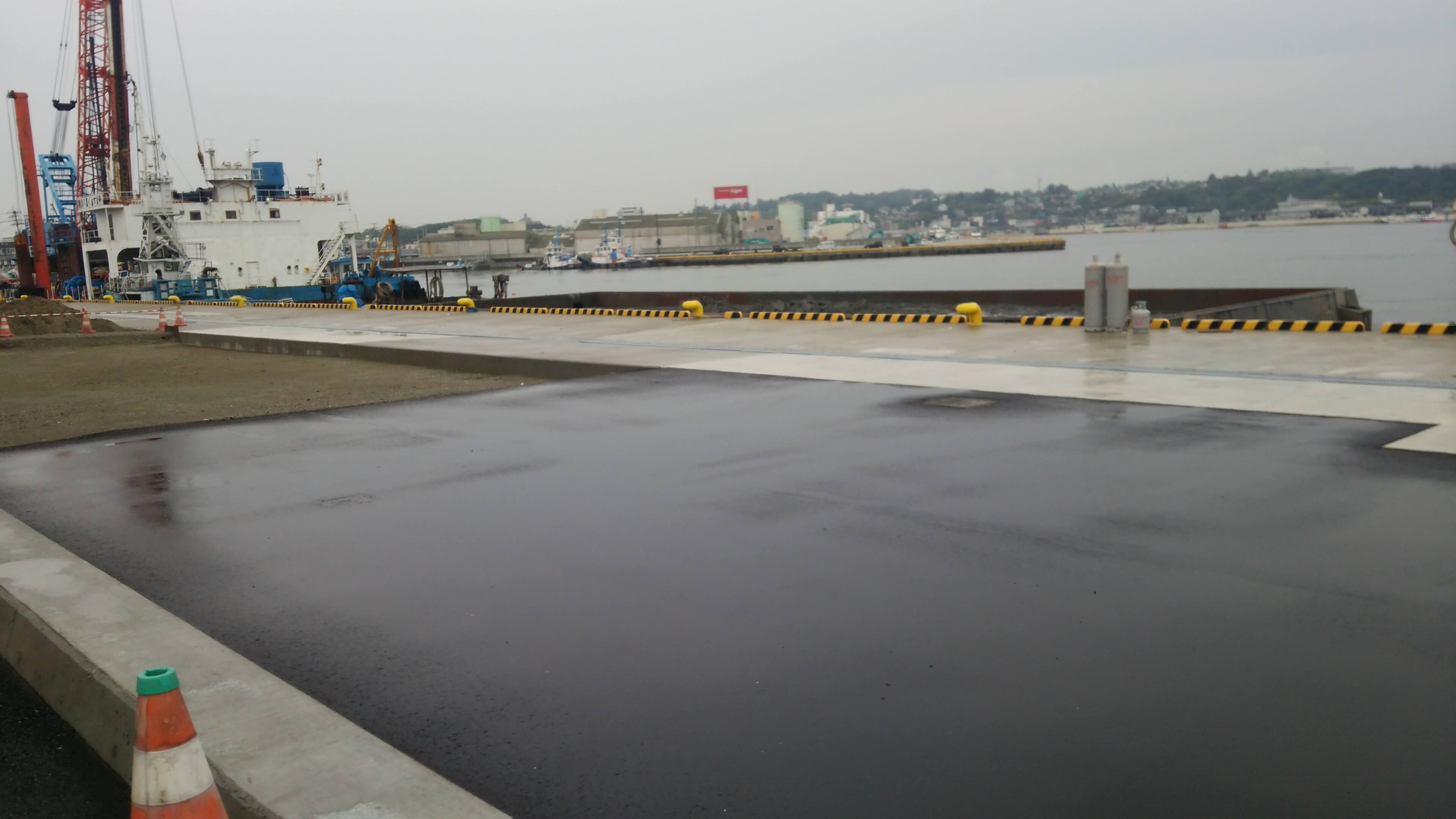 エキスパンショングレーチングの港湾での使用実績