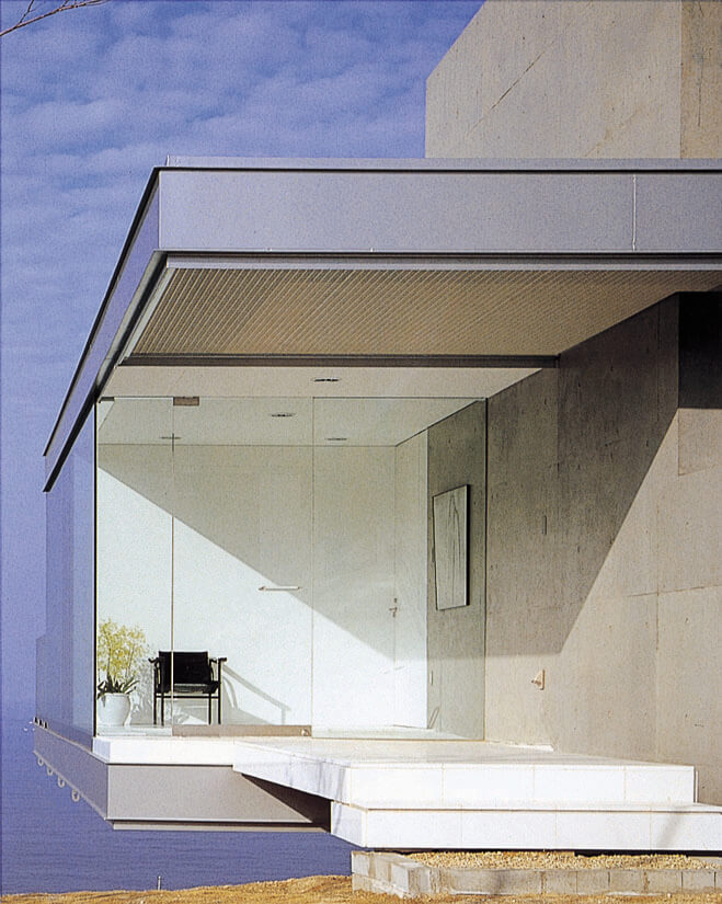 庇・天井材としてのFRPグレーチング