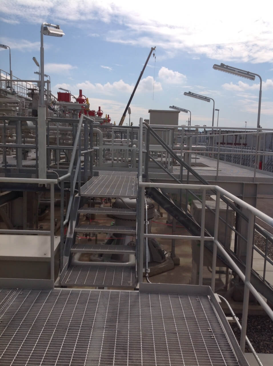 溶融亜鉛―アルミニウム合金メッキのグレーチング